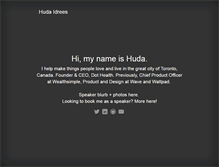 Tablet Screenshot of hudaidrees.com